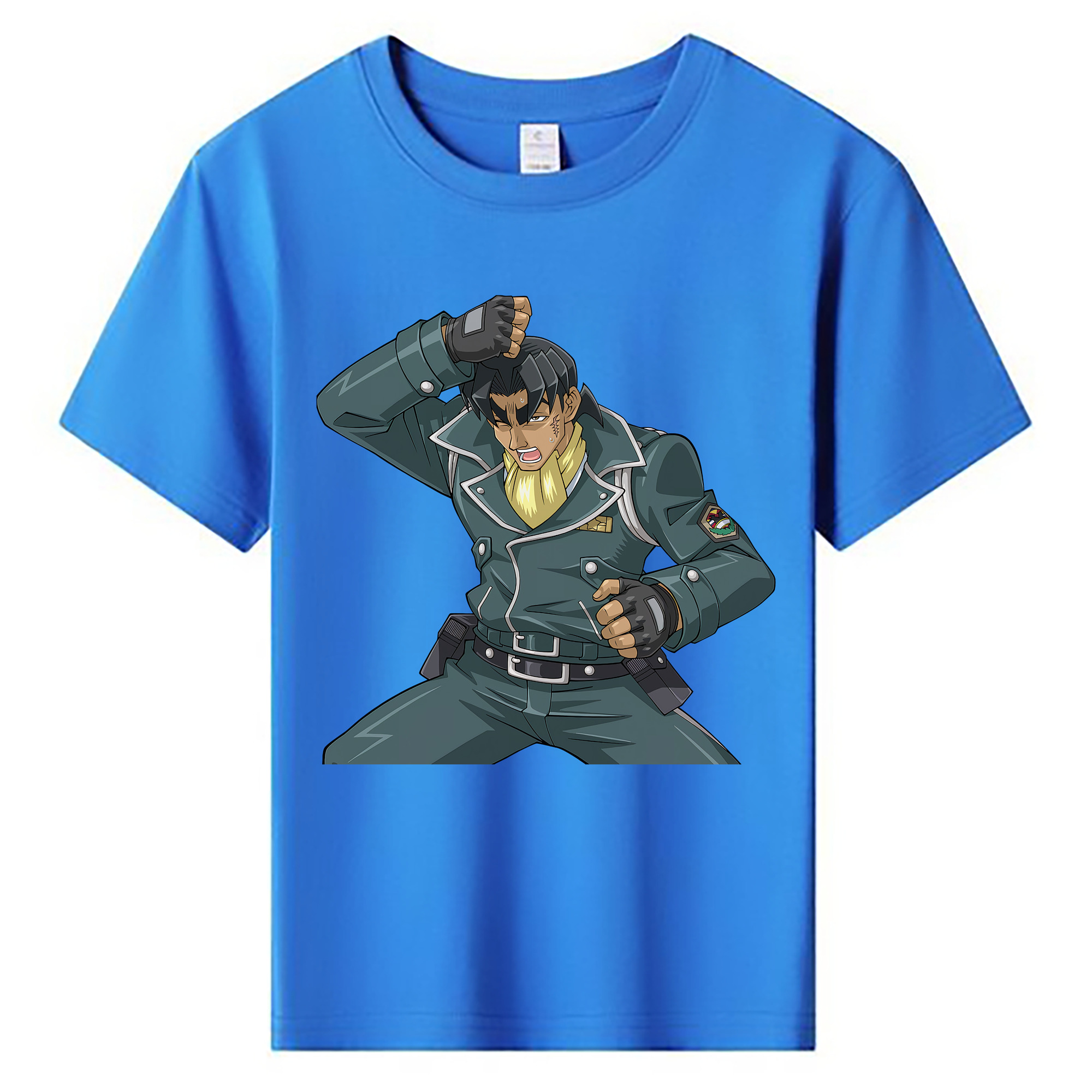 （画像用） 遊☆戯☆王 Yu-Gi-Oh! 綿100％キッズTシャツ（フロントプリント）